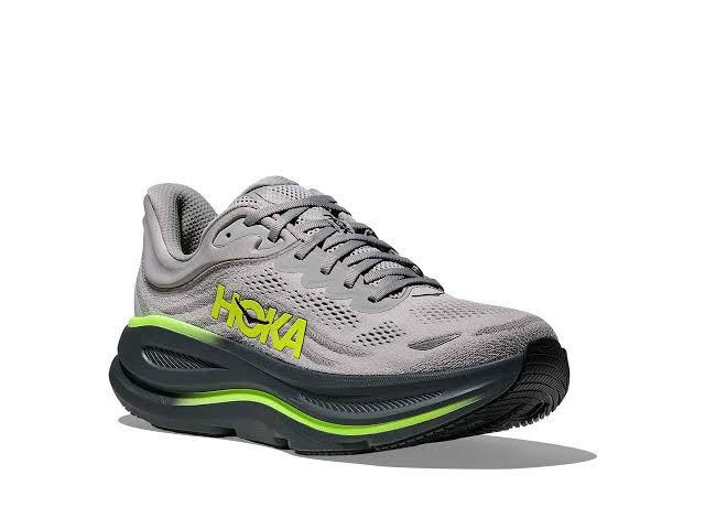 the HOKA Bondi 9 in the Stardust / Outer Orbit (size 43.5) stock