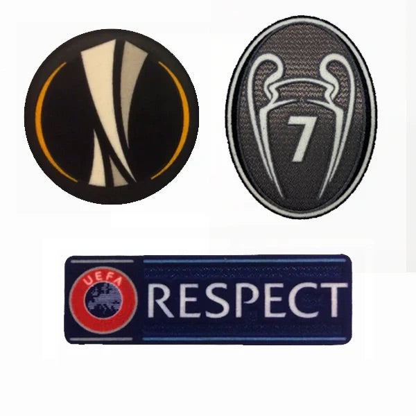 EUROPA LEAGUE AC MILAN PATCH SET