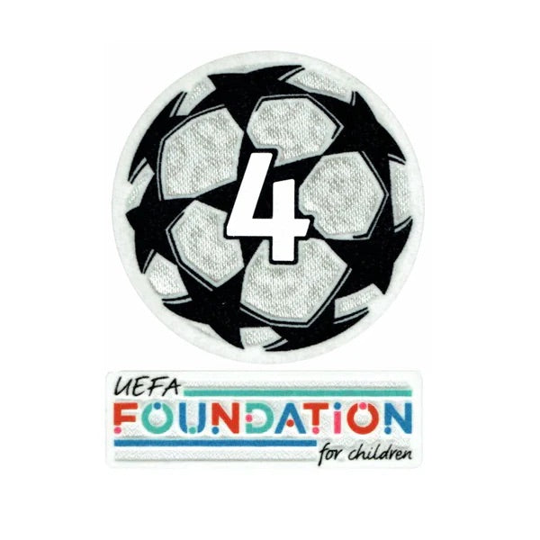 AJAX CHAMPIONS LEAGUE PATCH SET