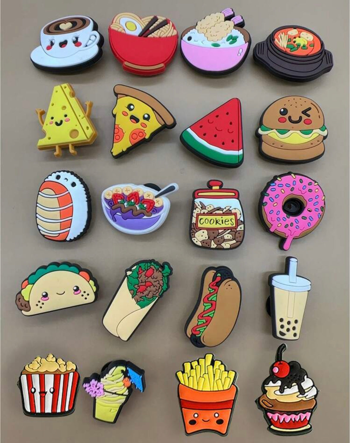 food series pins