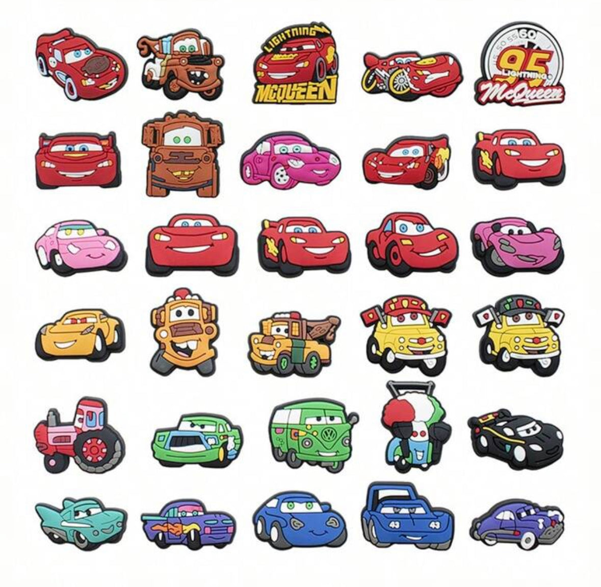 McQueen cars pins
