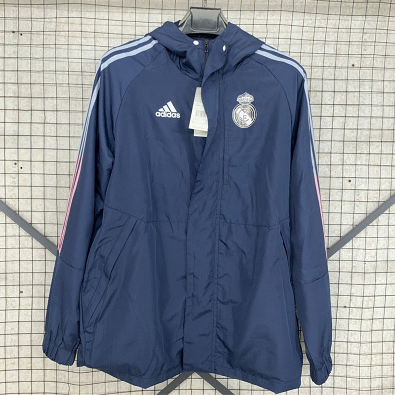 REAL MADRID BLUE WINDBREAKER JK
