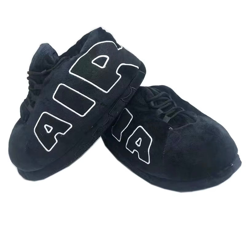 nike air black slippers