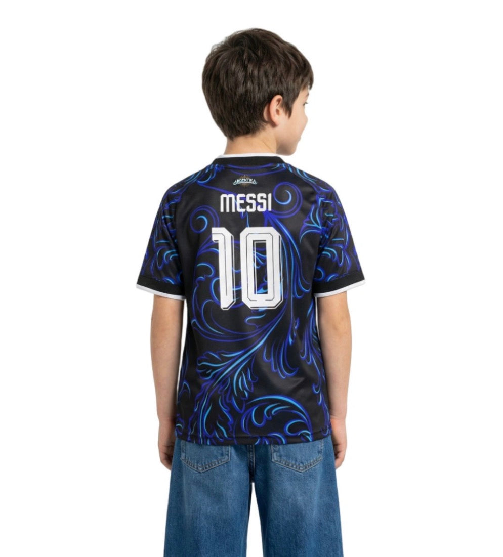 Kids Argentina 2026 World Cup away "messi 10"