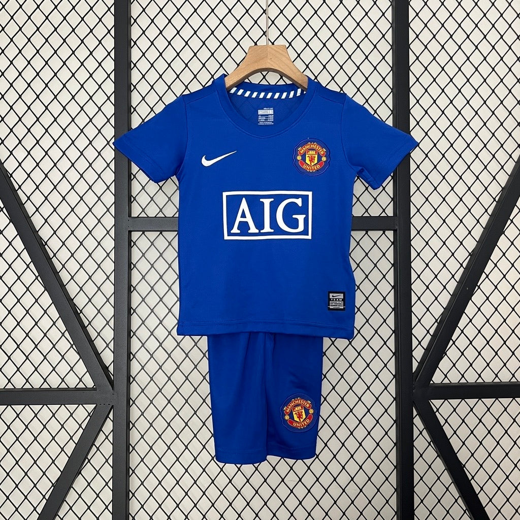 Manchester United 2008/09 ~ Blue Kids Kit tm