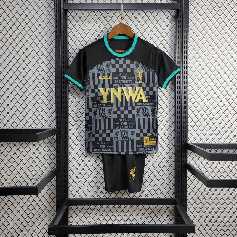 Liverpool 2024/25 ~ Black Kids Kit tm