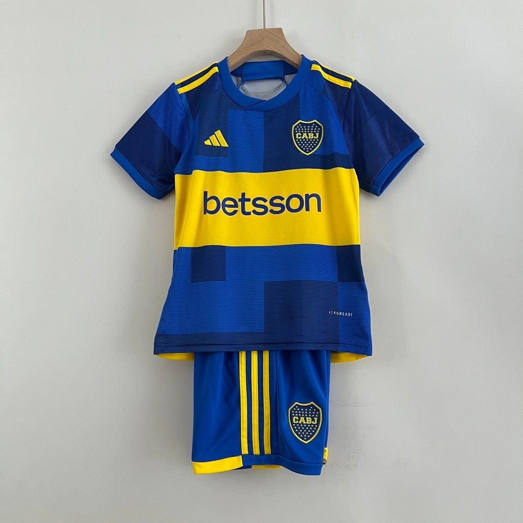 Boca Juniors 2023/24 ~ Blue and Yellow Kids Kit tm