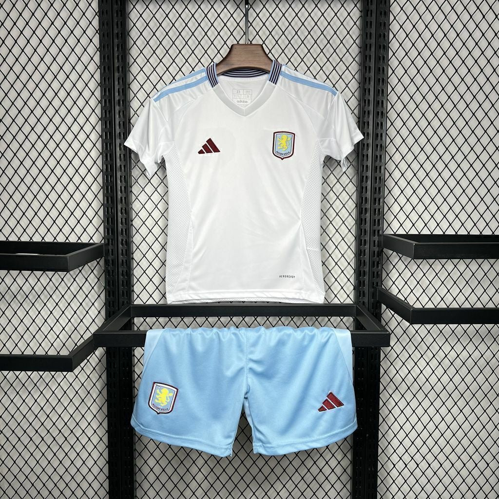Aston Villa 2024/25 ~ White Kids Kit tm