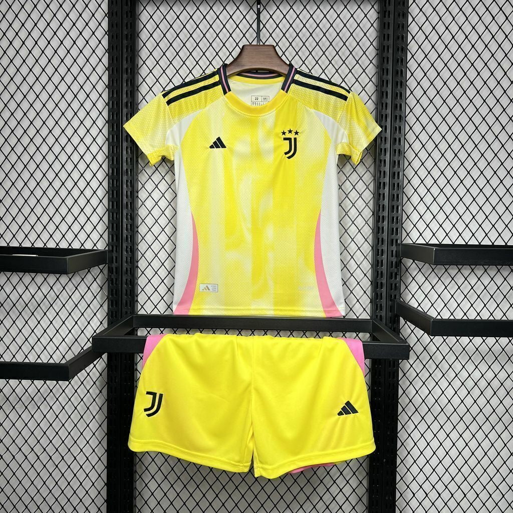 Juventus 2024/25 ~ Yellow Kids Kit tm