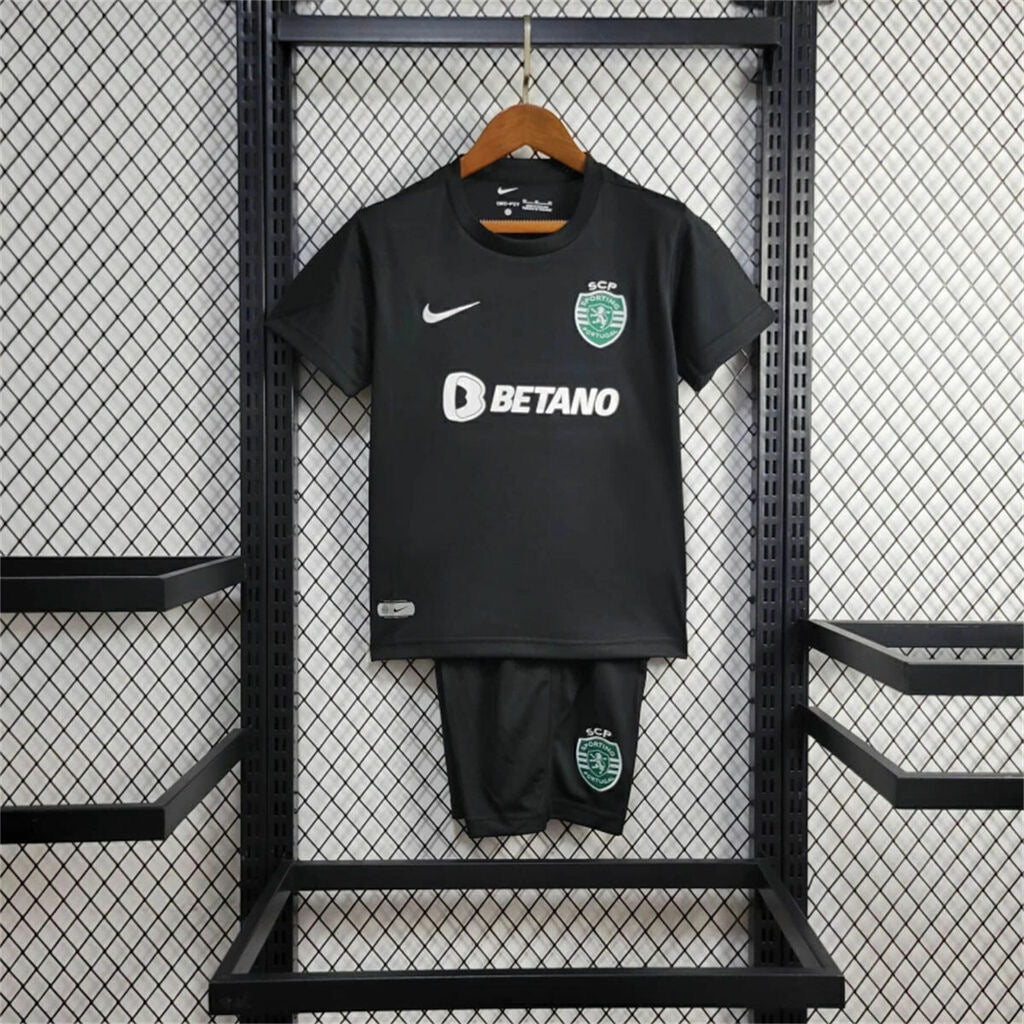 Sporting CP 2023/24 ~ Black Kids Kit tm