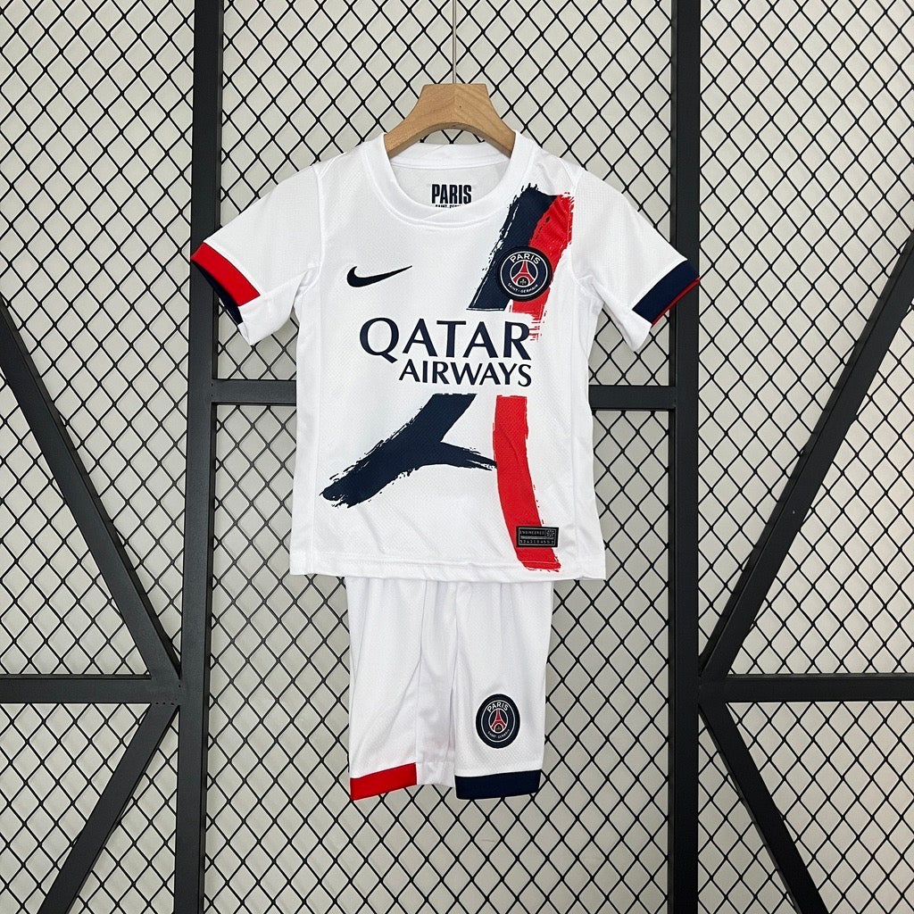 PSG 2024/25 ~ White Kids Kit tm