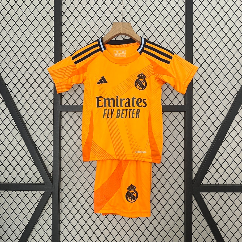 Real Madrid 2024 ~ Orange Kids Kit tm
