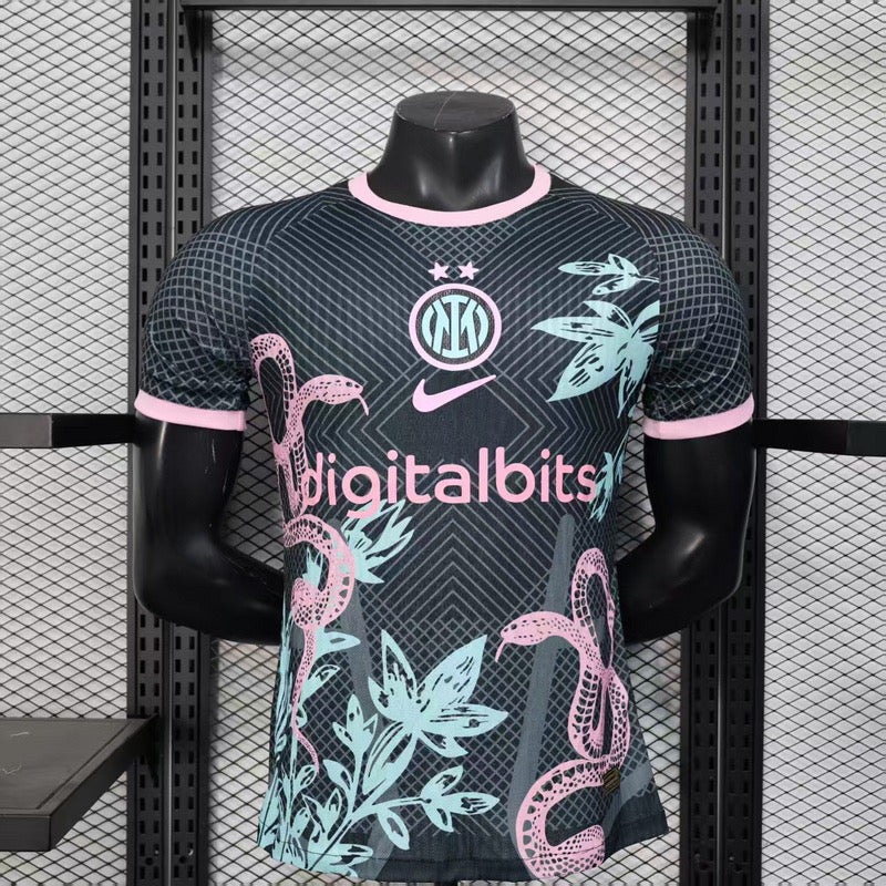 inter milan black Special player version jersey tm