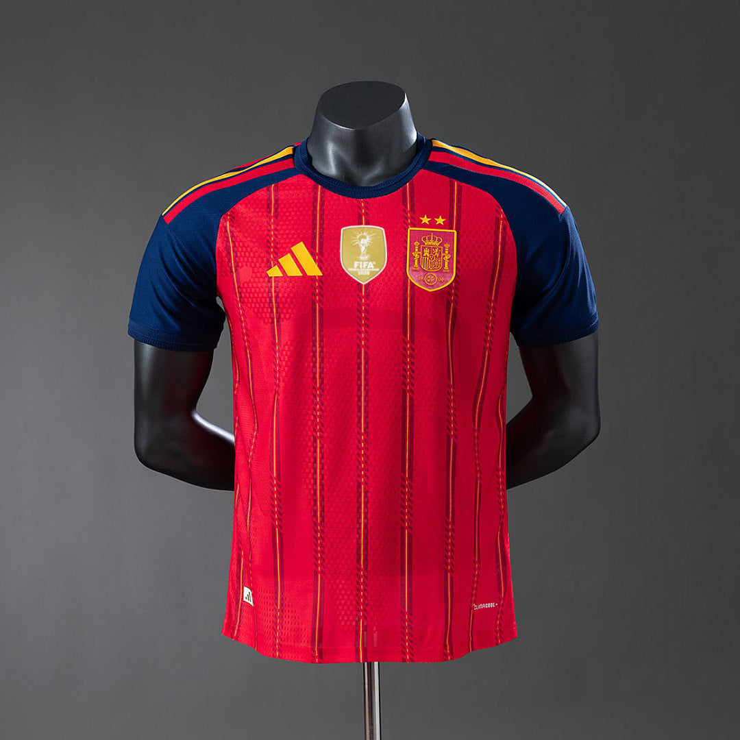 spain 2 stars home shirt 2026