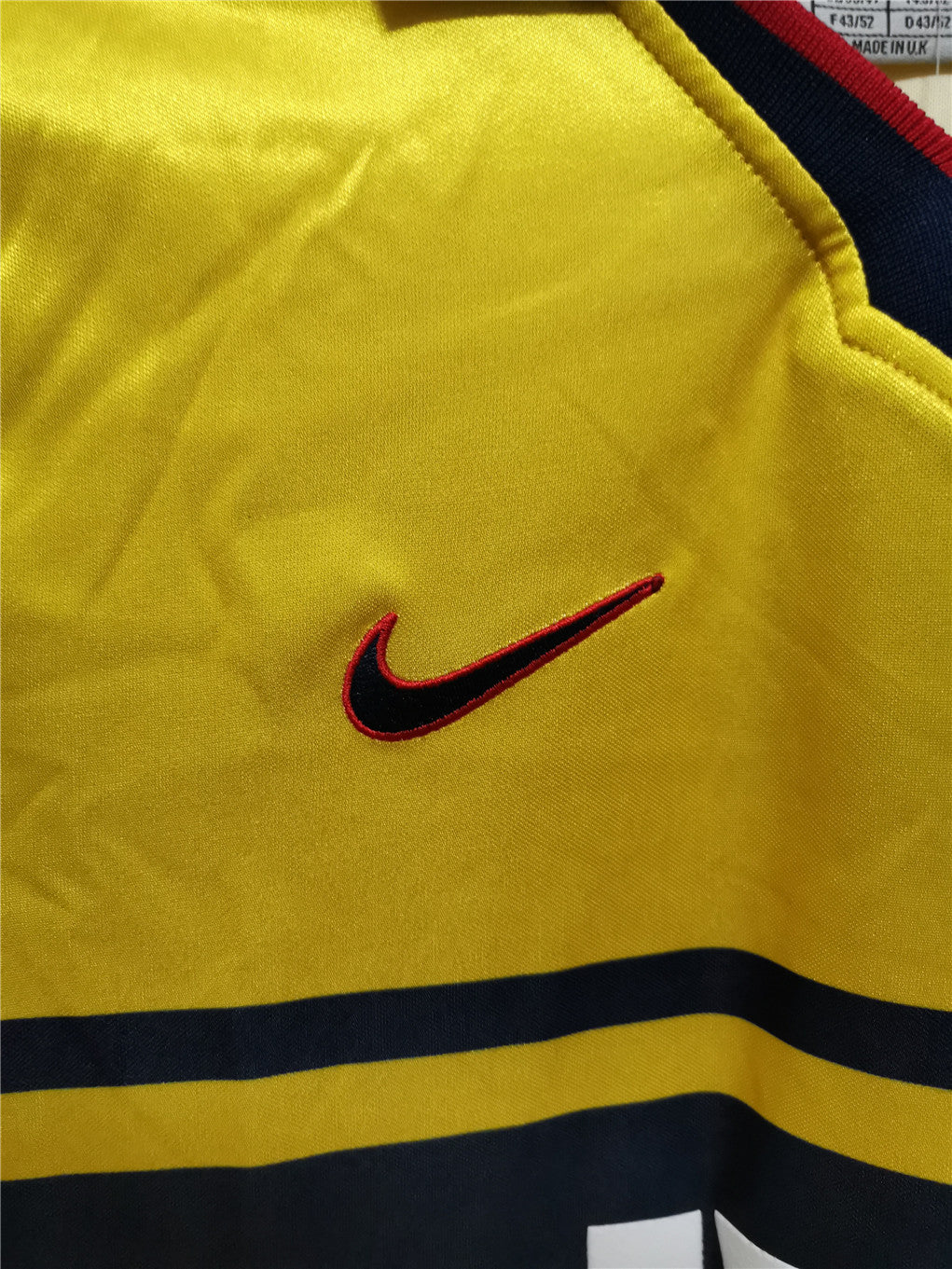 arsenal away retro 1997 tm