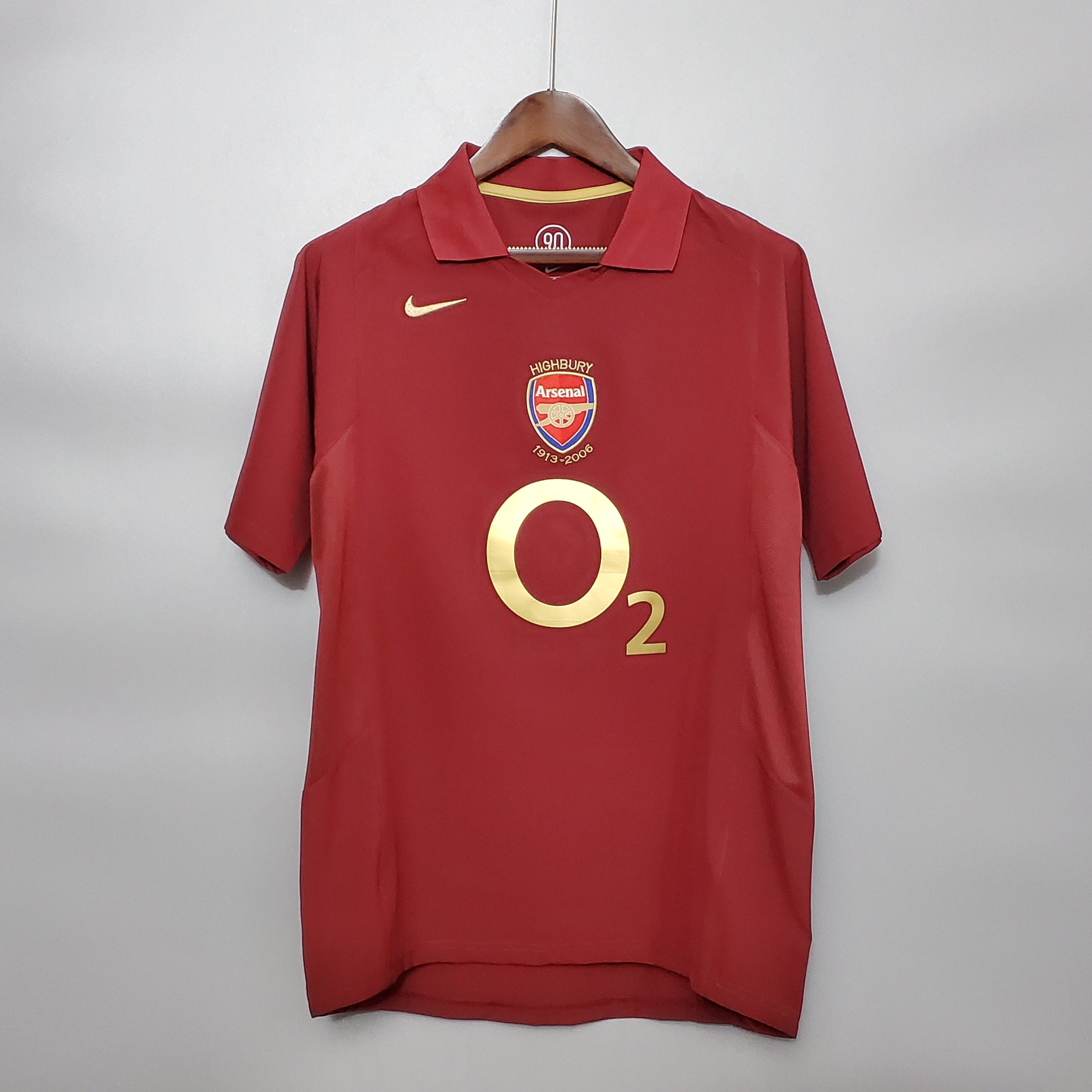 arsenal 2005/2006 home retro tm