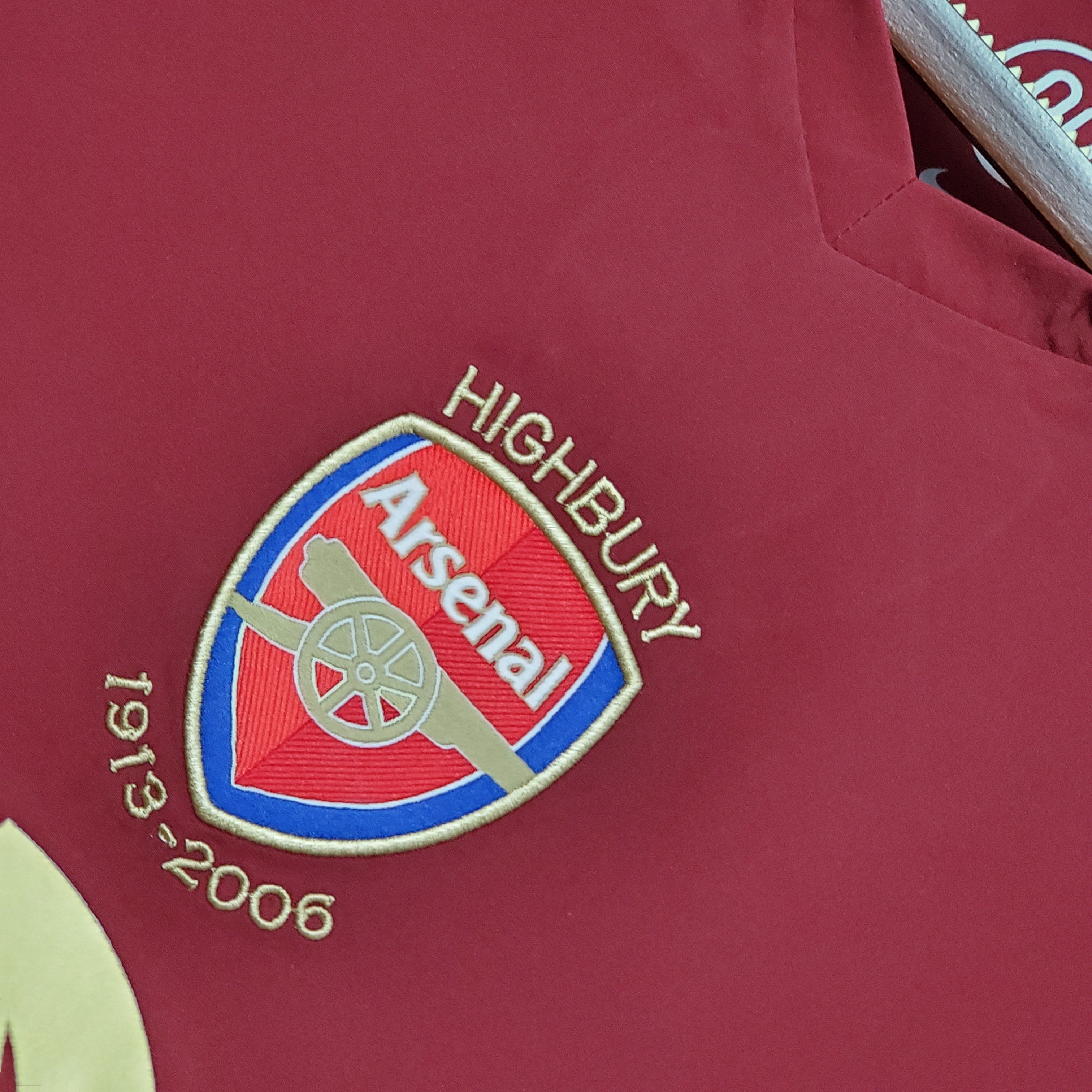 arsenal 2005/2006 home retro tm
