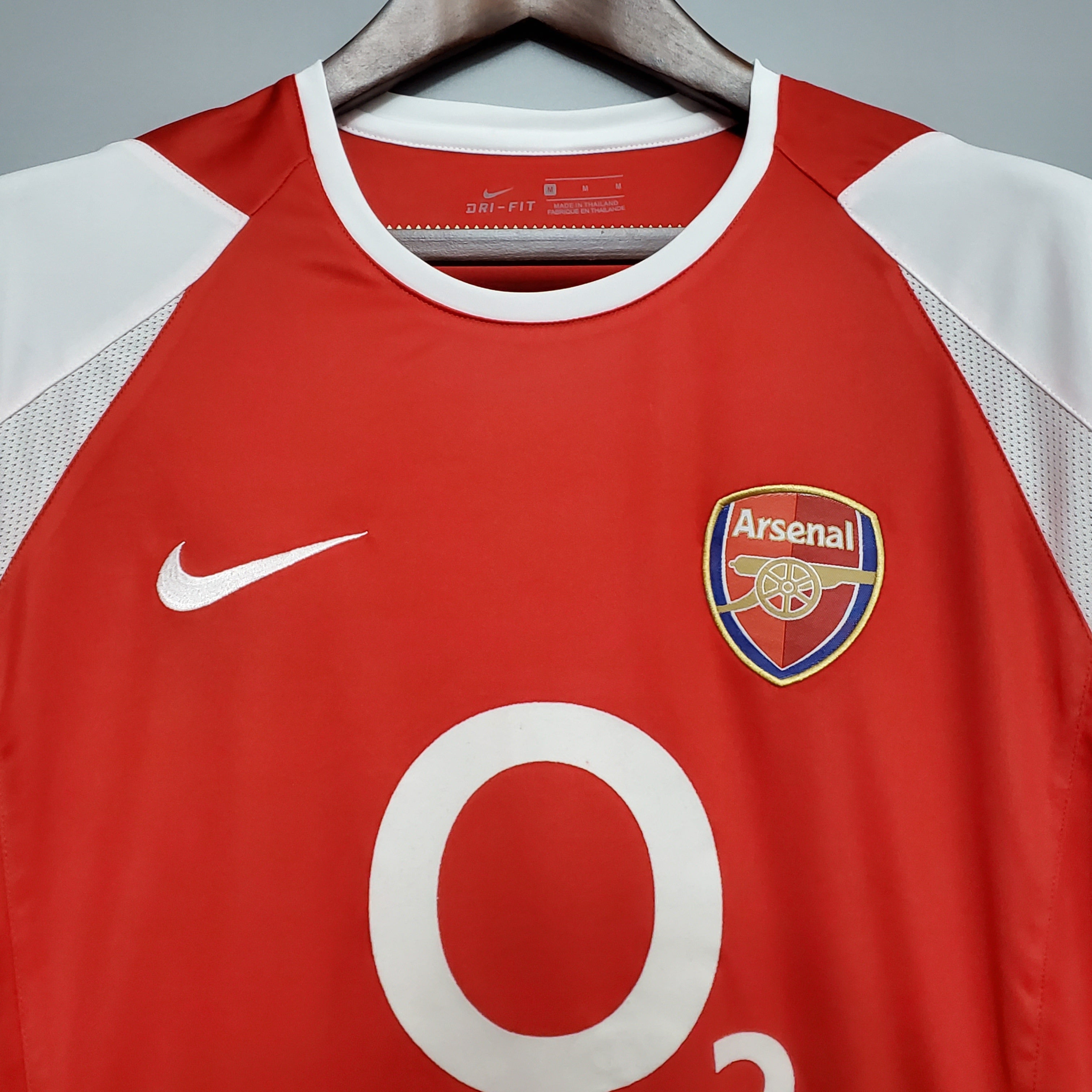 arsenal home retro 2002/2004 tm