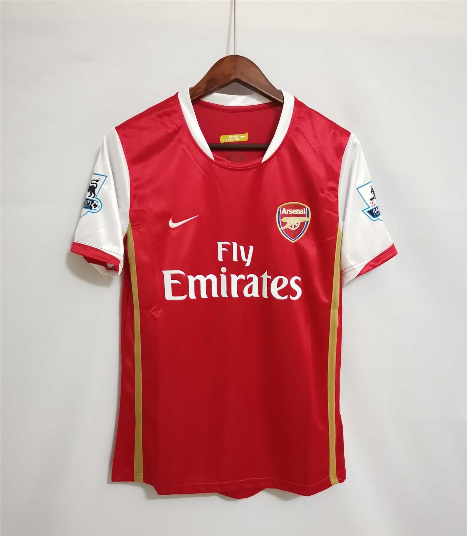 arsenal home 2006/2007 retro tm