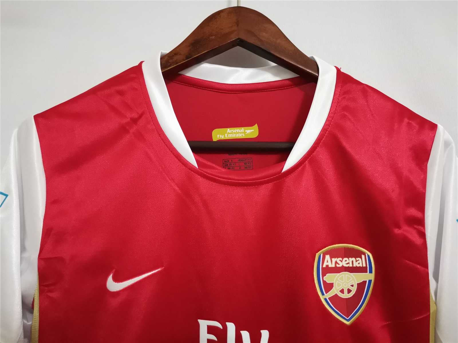 arsenal home 2006/2007 retro tm