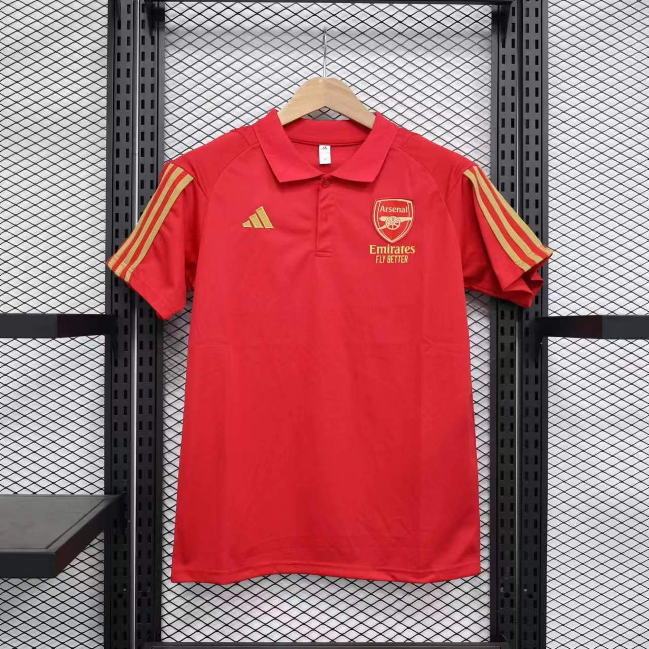 arsenal red polo
