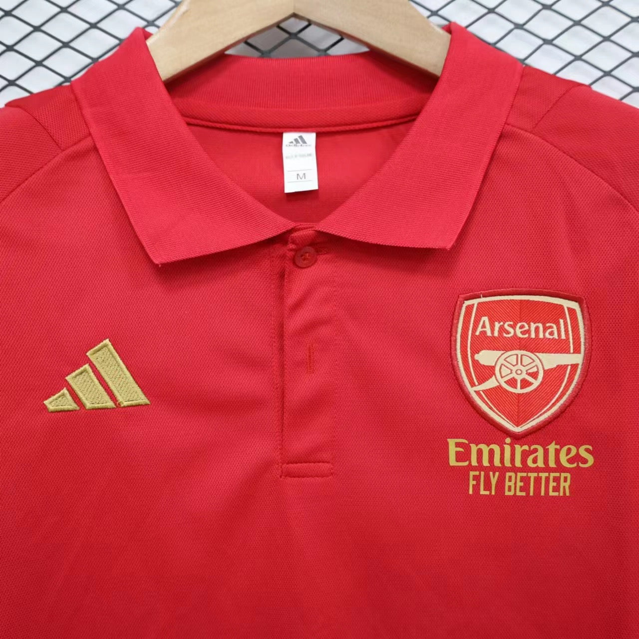 arsenal red polo