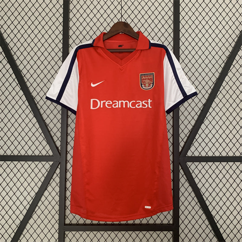 arsenal home 2001/2002 retro tm
