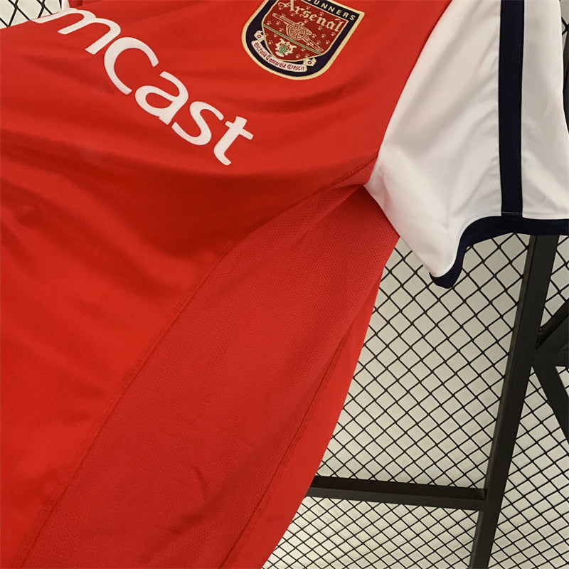 arsenal home 2001/2002 retro tm
