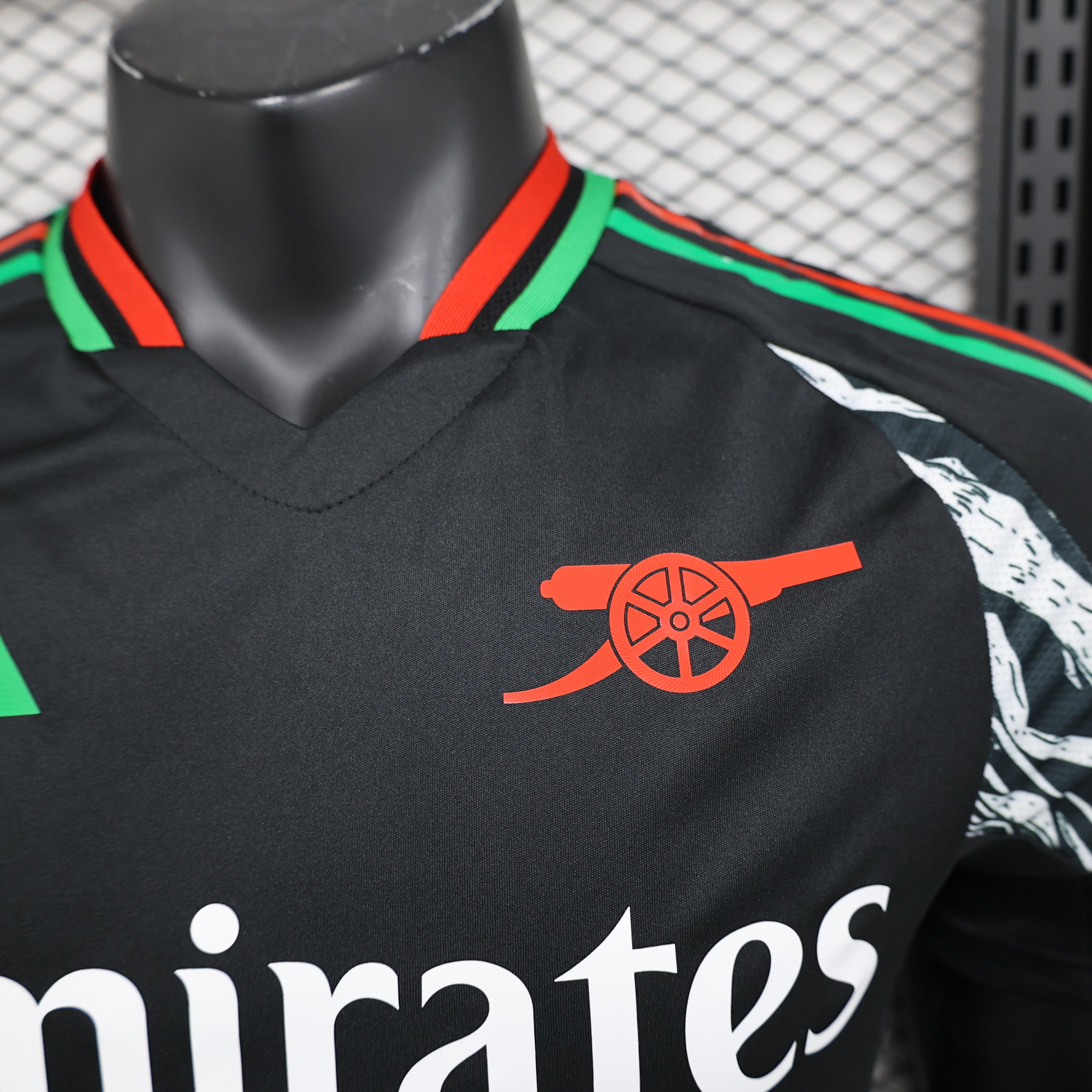 arsenal away black player version 2024/2025 tm