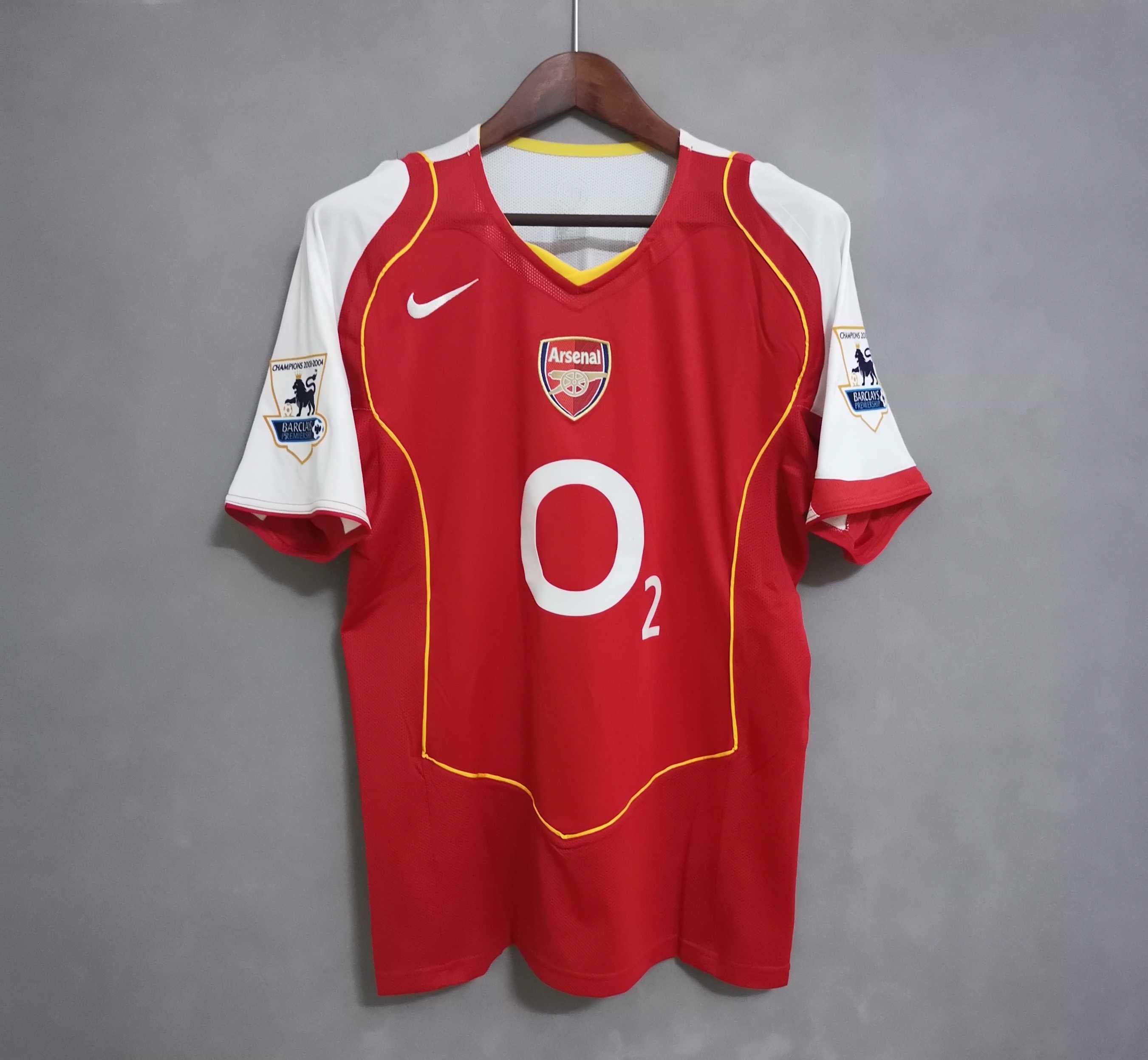 arsenal 2004/2005 home retro tm