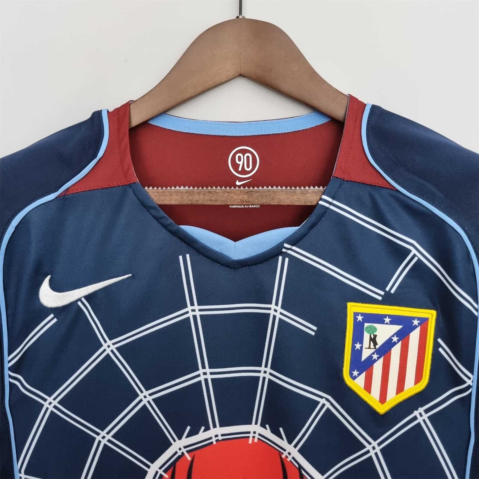 atletico madrid retro away 2004/2005 tm