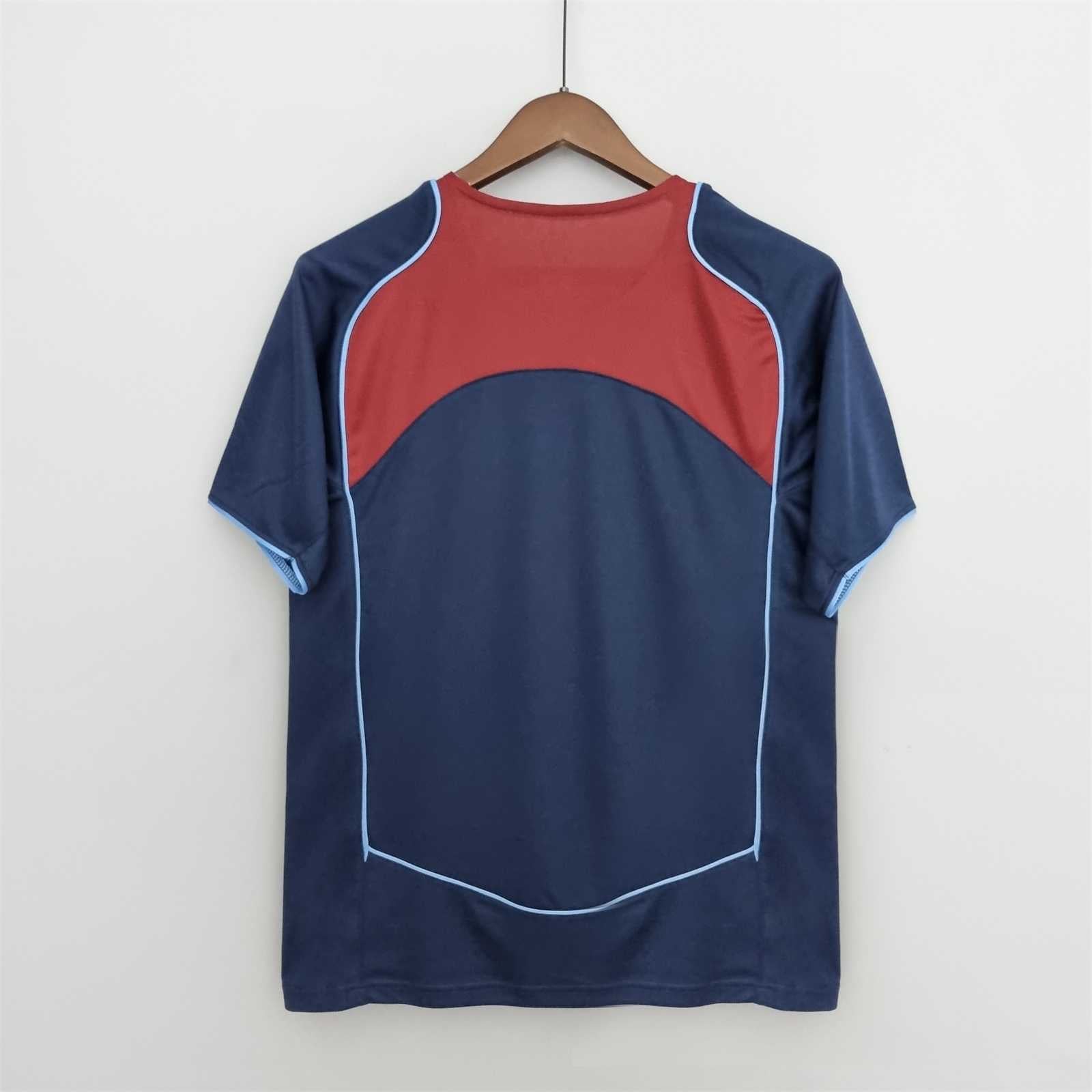 atletico madrid retro away 2004/2005 tm