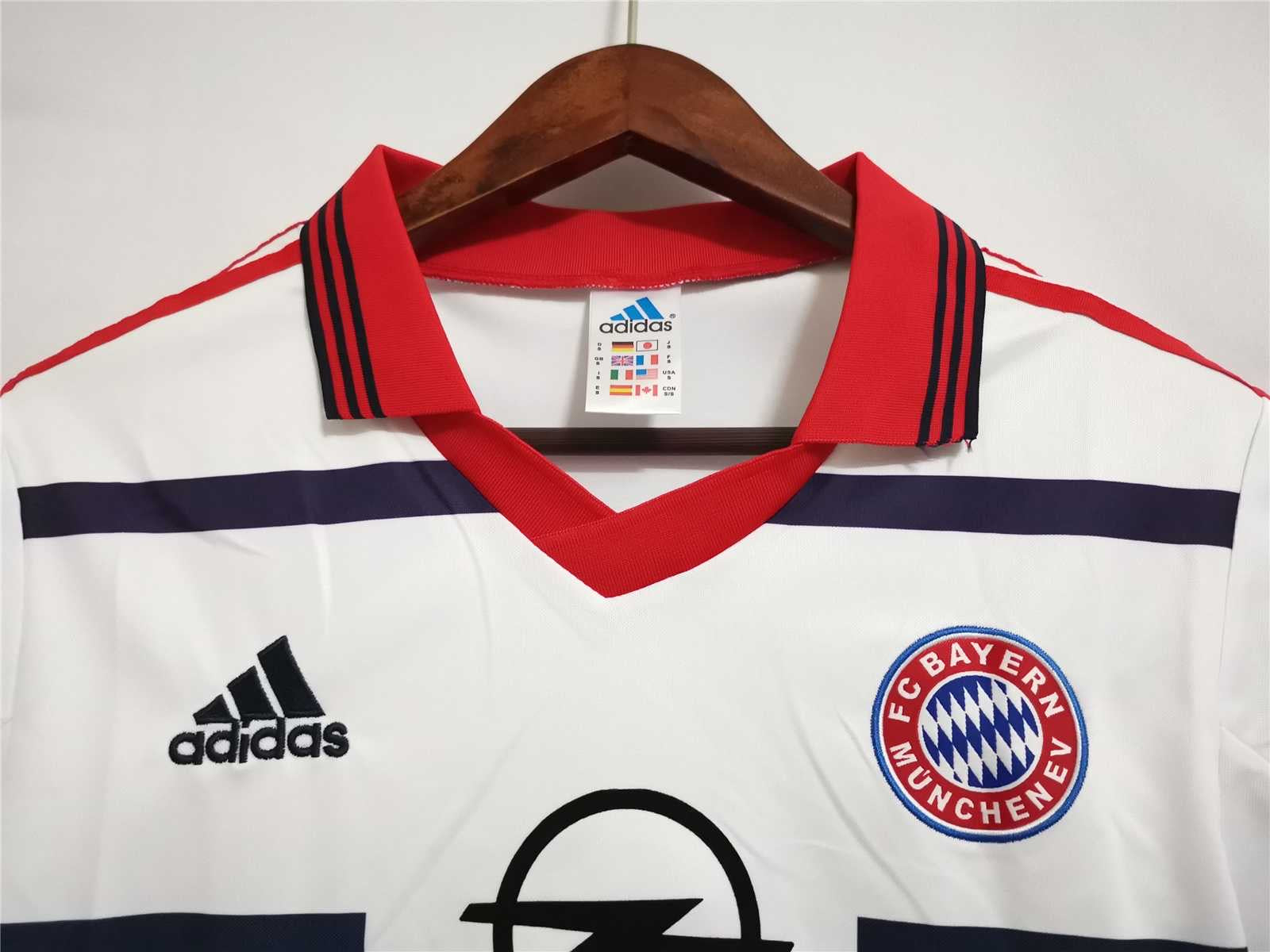 bayern munich away retro 1998/2001 tm