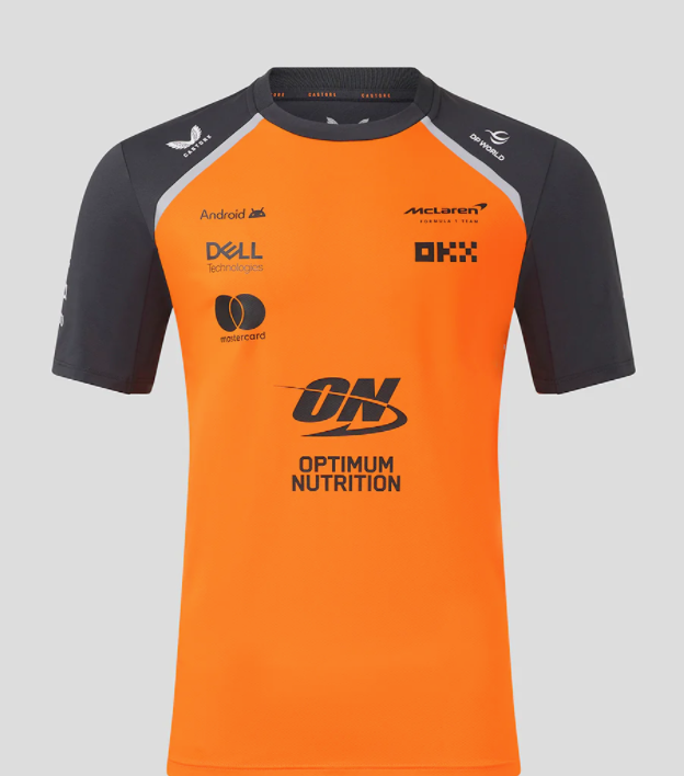 2025 McLaren orange round neck (MCLAREN)