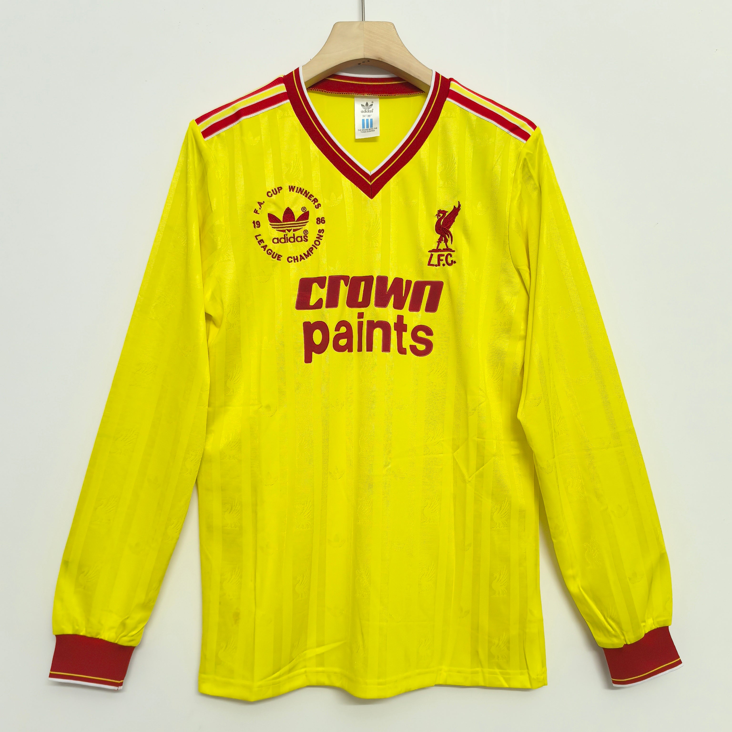 liverpool second away long sleevem 1985/1986
