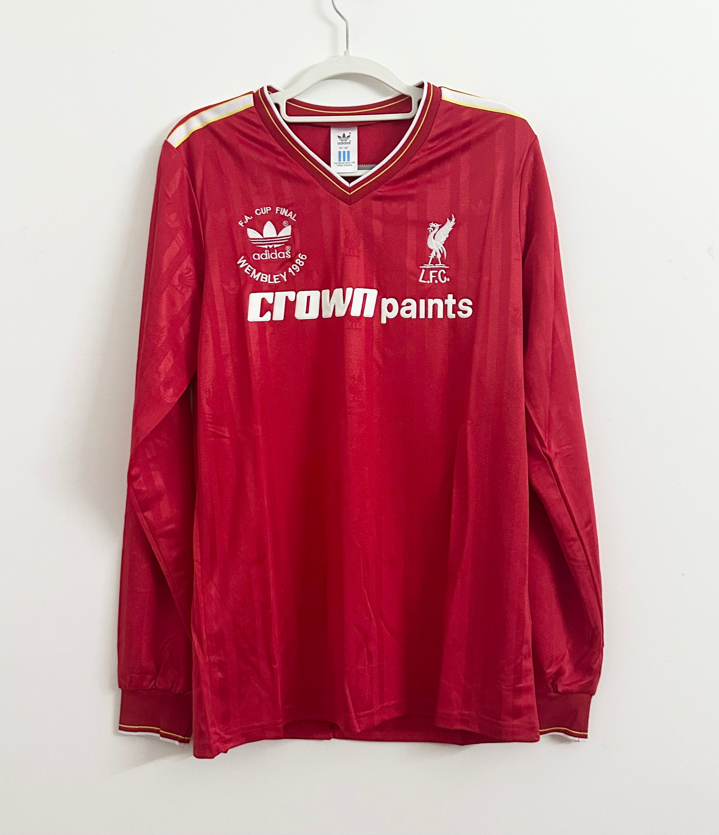 liverpool home long sleeve 1985/1987