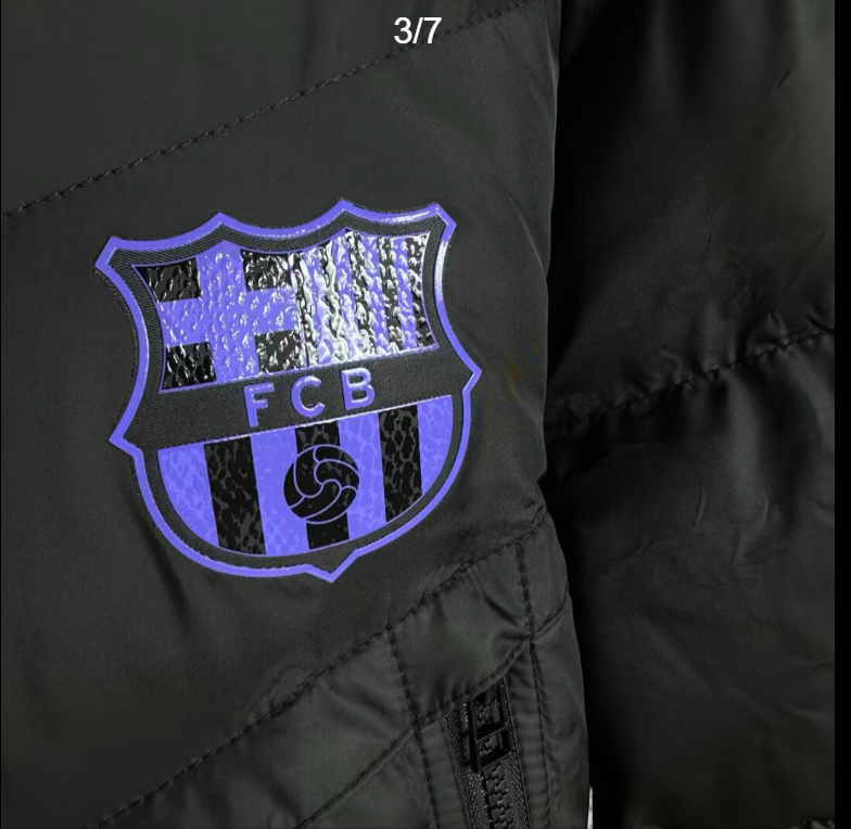 Barcelona 2025/26 Cotton Coats
