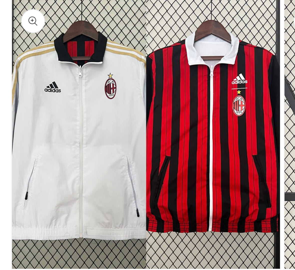 AC MILAN DOUBLE FACED JACKET JK