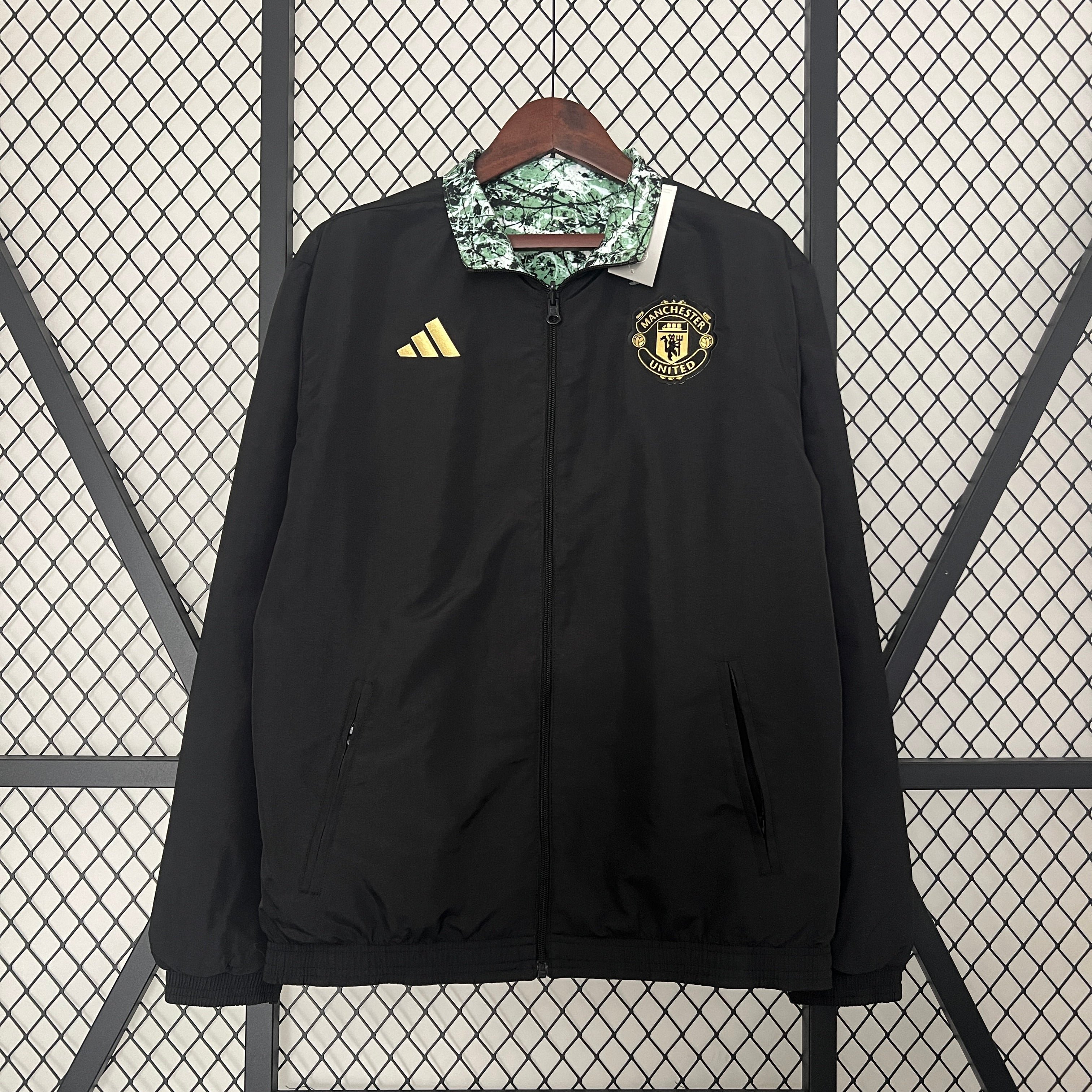 MANCHESTER UNITED DOUBLE FACED JACKET JK