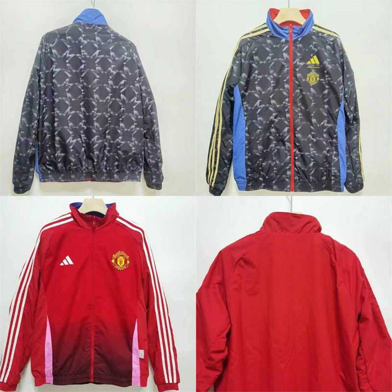 MANCHESTER UNITED DOUBLE FACED JACKET JK