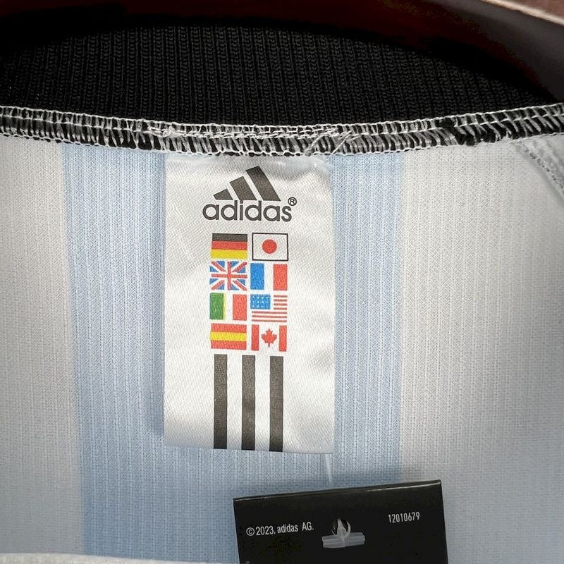 Argentina Home Retro Long Sleeve Jersey 2006 tm