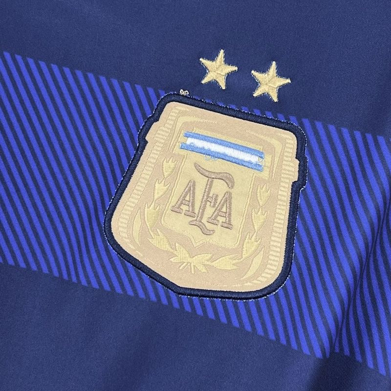 Argentina away retro long sleeve jersey 2014 tm