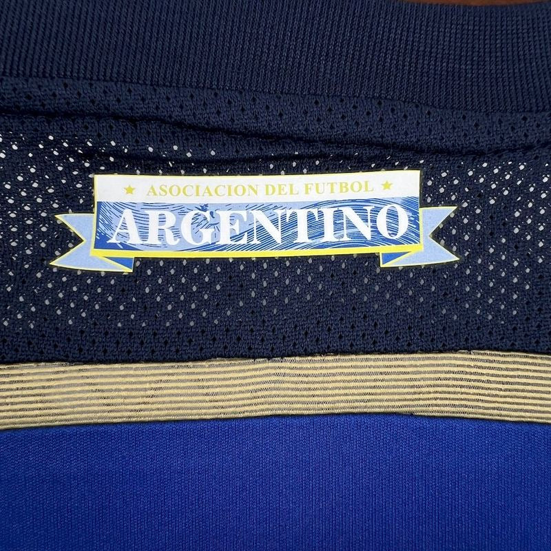 Argentina away retro long sleeve jersey 2014 tm