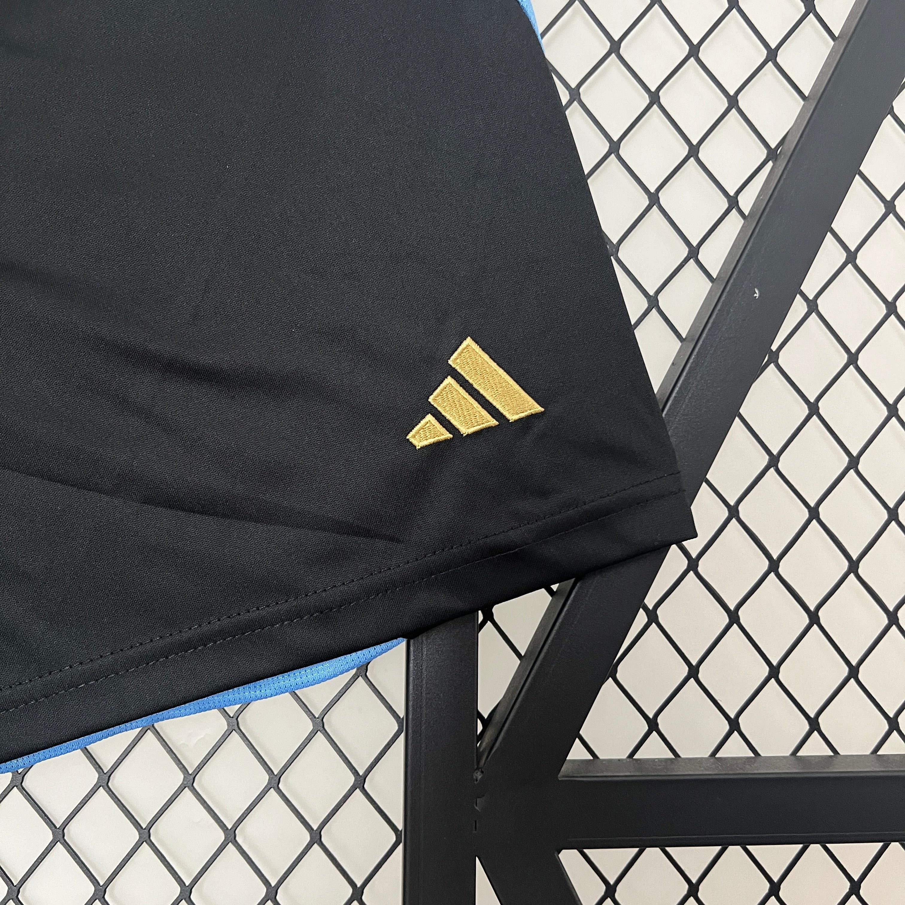 Argentina black shorts 2024