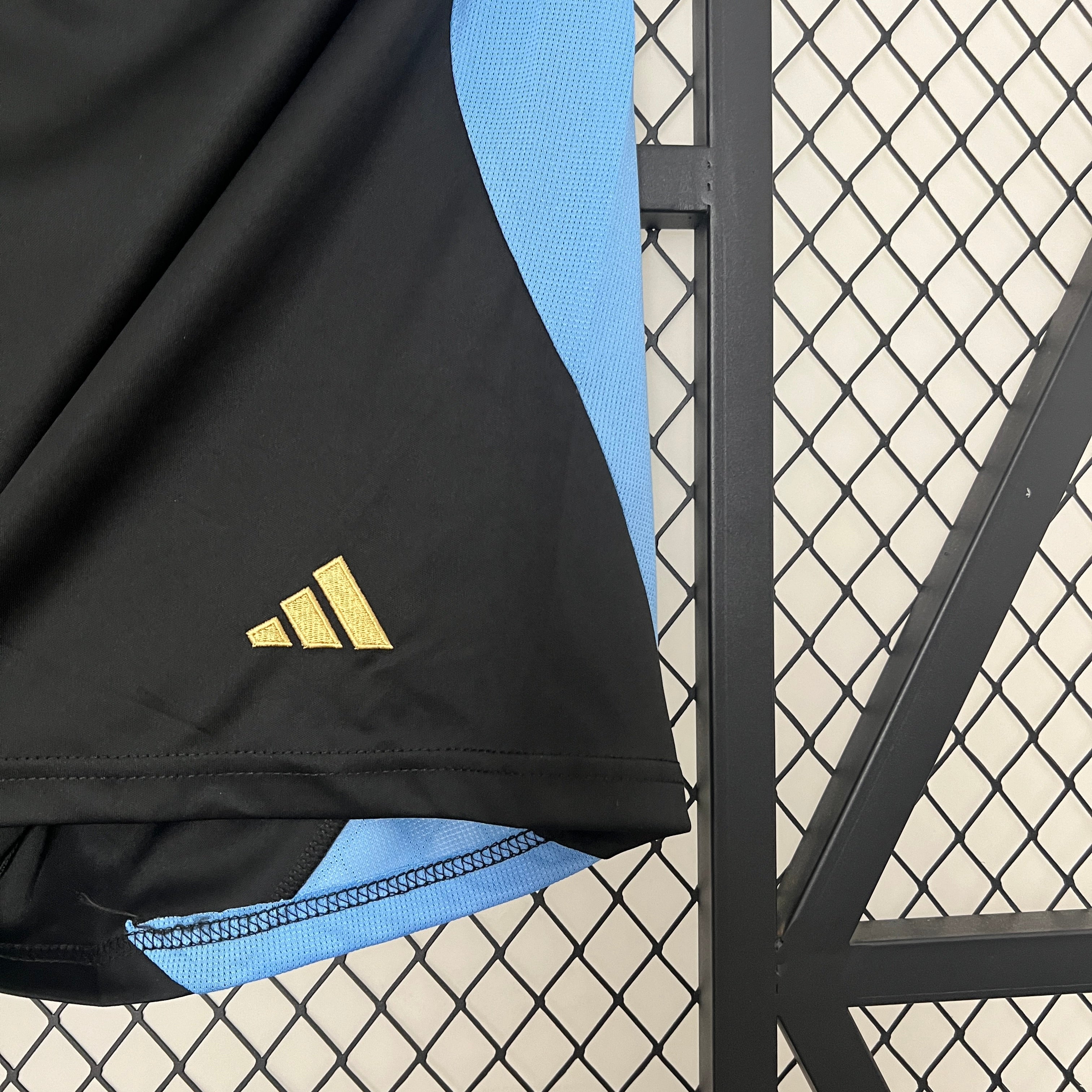 Argentina black shorts 2024