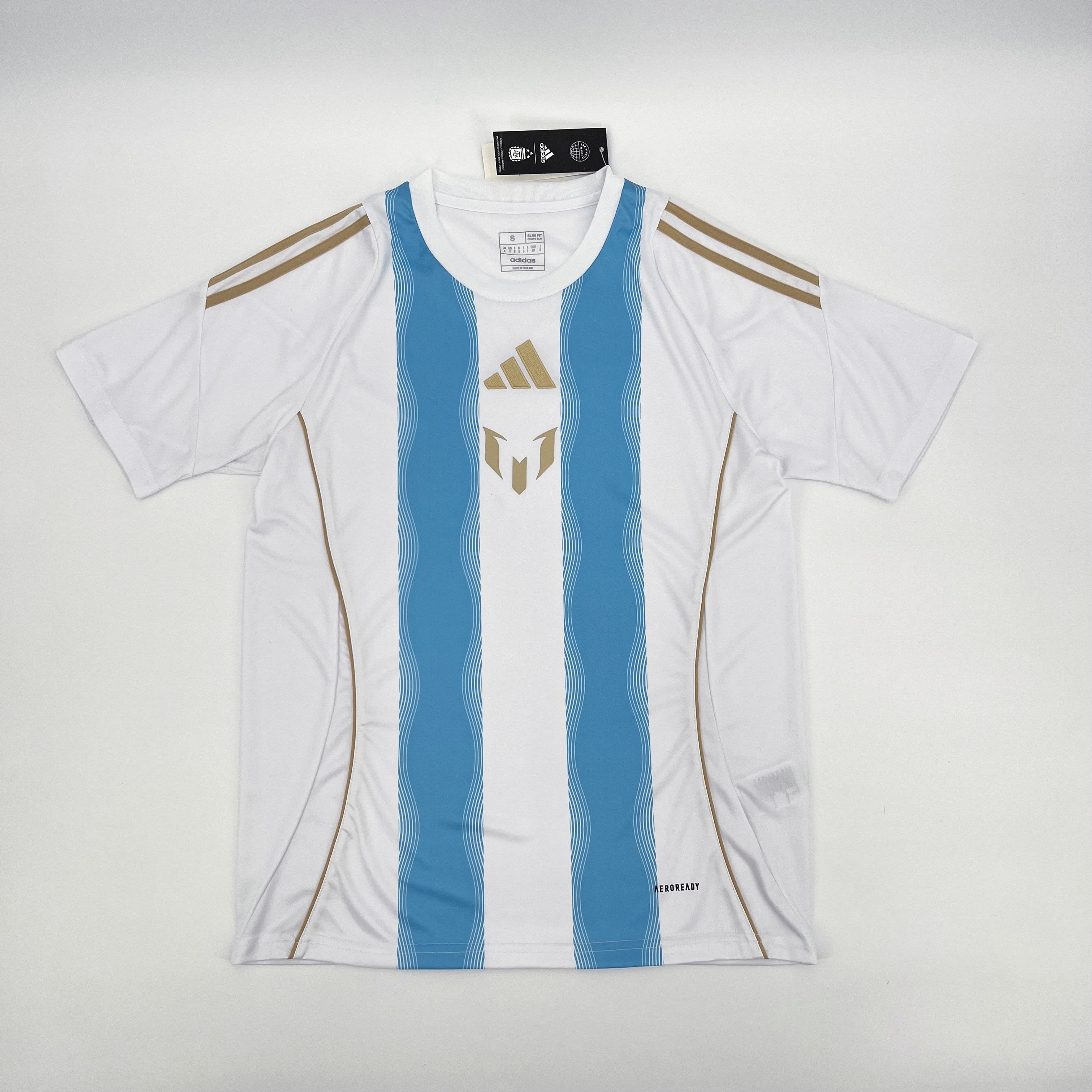 Argentina fan blue and white training jersey 24-25 tm