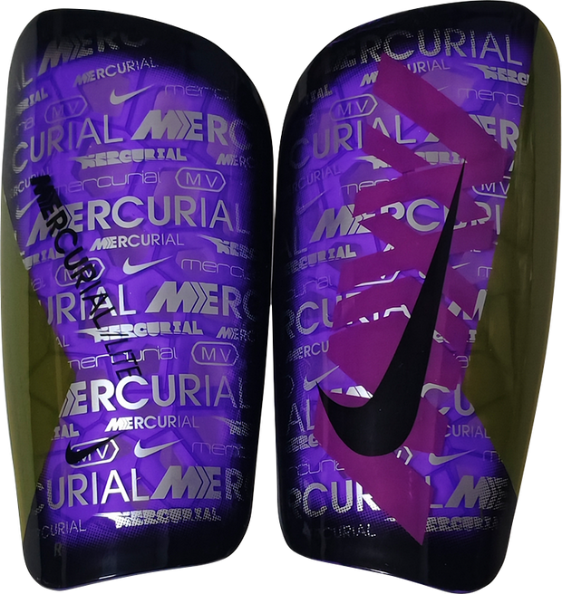 NIKE PURPLE SHIN GUARDS