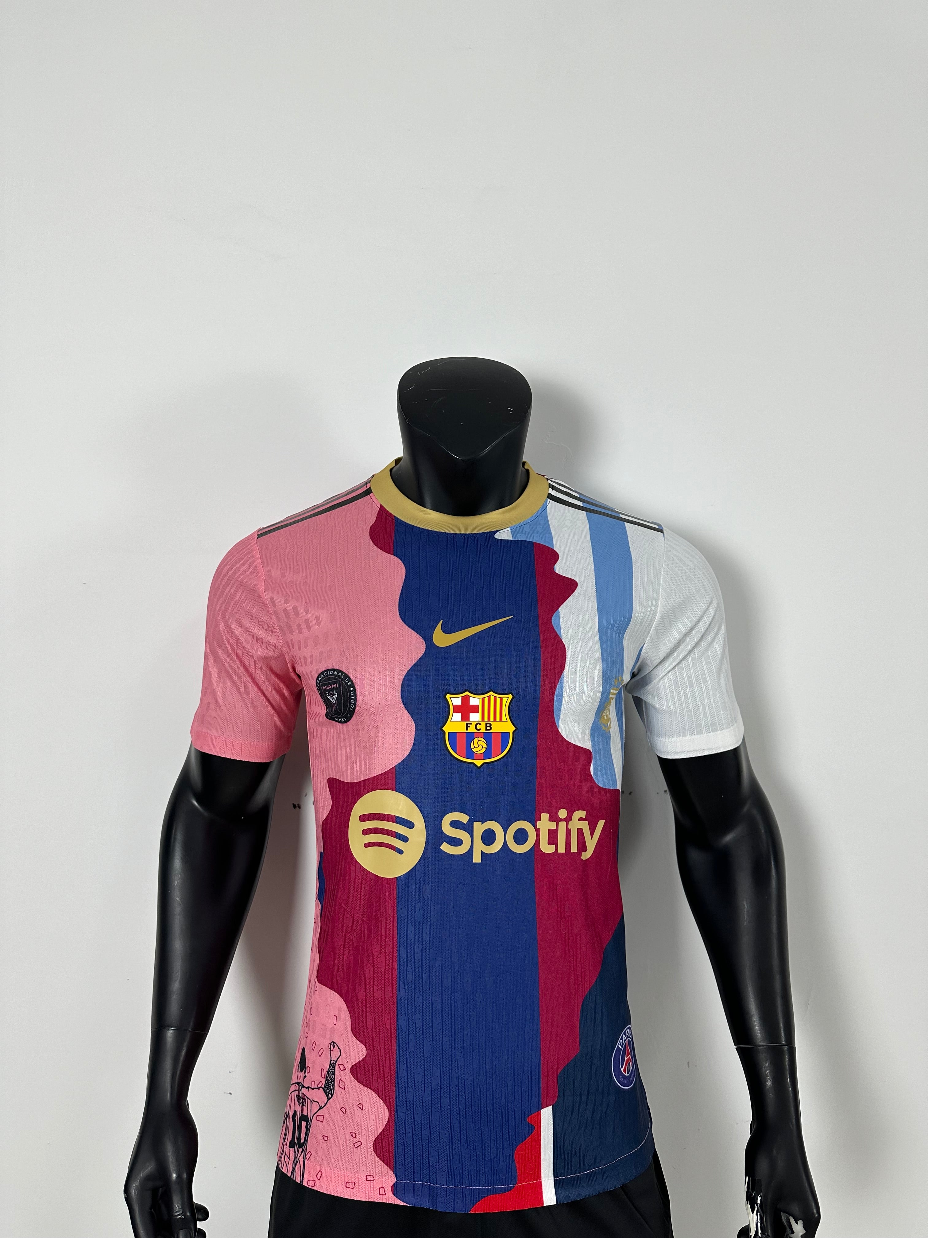 Lionel Messi commemorative edition special jersey tm