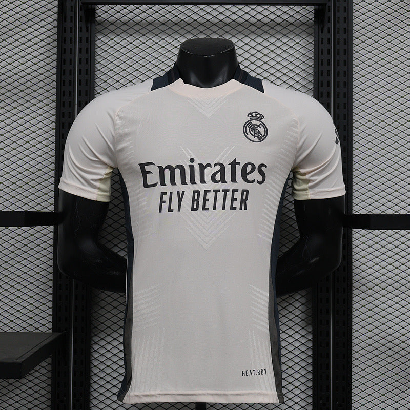 REAL MADRID PRE-MATCH WHITE PLAYER VERSION JERSEY tm