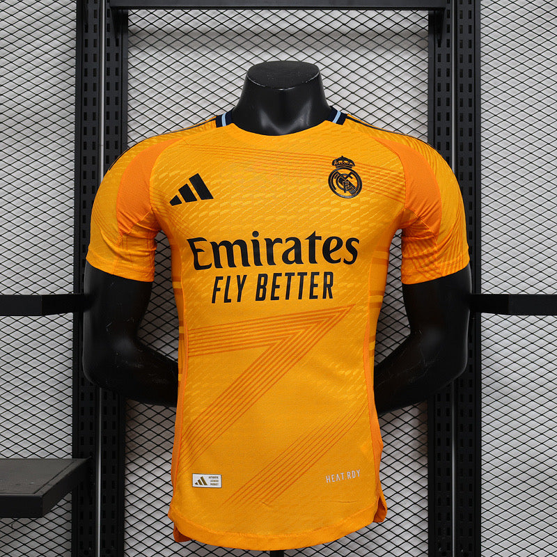 REAL MADRID AWAY ORANGE PLAYER VERSION 2024/2025 tm